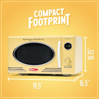 Foto 5 | Foto 5 | Microondas Nostalgia Retro 0.9 Pies Cúbicos 800W con 12 Ajustes Personalizables - Venta Internacional