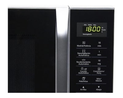 Foto 7 | Foto 7 | Microondas Panasonic Nn-st34hmruh 0.9 Pies con Manija 800 WattsNeg ro Panel Digital