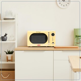 Foto 6 | Foto 6 | Horno Microondas Nostalgia Nrmo7yw6a Retro 0.7 Pies Cúbicos 700 W Amarillo - Venta Internacional.