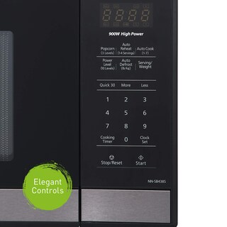 Foto 3 | Foto 3 | Horno Microondas Panasonic Nn-sb438s 0.9 Pies Cúbicos Negro - Venta Internacional