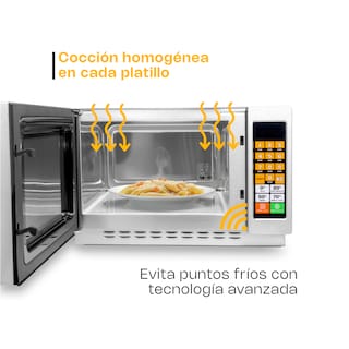 Foto 7 | Foto 7 | Microondas Industrial Digital Rhino, 1000w De Potencia, 1.2 Pies Cúbicos, Acero Inoxidable