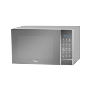 Foto 2 | Foto 2 | Horno de Microondas Midea 1.1 Pies Cúbicos Smarteco Gris con Puerta Espejo y 6 Menús Automáticos