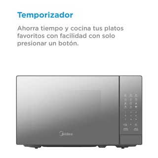 Foto 5 | Foto 5 | Horno Microondas 0.7 Pies Midea Negro Espejo MMDR07S2MB
