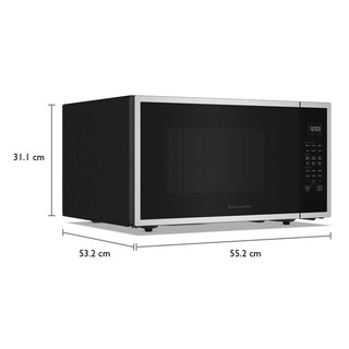 Foto 6 | Foto 6 | Kitchenaid Countertop Microwave Kmcs522rps Air Fry Function