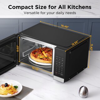 Foto 6 | Foto 6 | Horno Microondas Black+decker 5 en 1 0.9 Pies Cúbicos 900 W Acero Inoxidable - Venta Internacional
