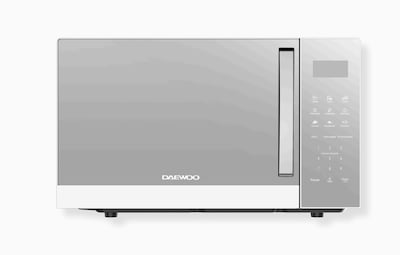 Foto 1 | Foto 1 | Horno De Microondas Daewoo 0.9 Pies Color Plata Espejo Temporizador Menu Automatico Descongelado Peso Tiempo 0920wg