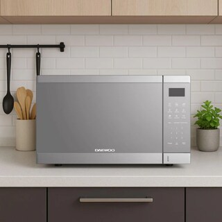 Foto 3 | Foto 3 | Horno De Microondas Daewoo 1.6 Pies Cúbicos Gris Dmm-1520ws