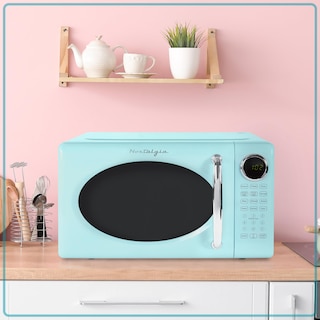 Foto 6 | Foto 6 | Horno Microondas Nostalgia Retro 20l 700w Con Plato Giratorio De Vidrio - Venta Internacional.