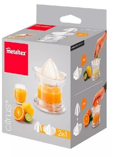 Foto 1 | Foto 1 | Exprimidor de Jugos Metaltex 2 en 1 Cítricos