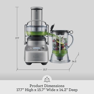Foto 6 | Foto 6 | Licuadora Y Exprimidor Breville 3x Bluicer Pro Bjb815bss 1.5l - Venta Internacional.