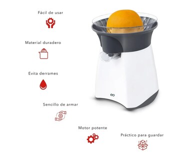 Foto 4 | Foto 4 | Exprimidor De Cítricos Cocina Bebidas Eo Safe Imports Esi-20325 Blanco