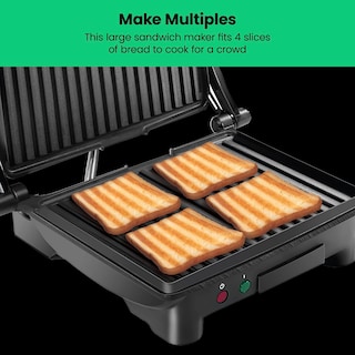 Foto 5 | Foto 5 | Sandwichera Chefman Panini Press Grill y Gourmet  - Venta Internacional