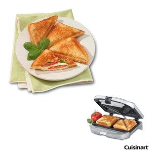 Foto 5 | Foto 5 | Sandwich Grill Cuisinart Wm-sw2n1 Cocina 2 Unidades Plateadas Sin Bpa - Venta Internacional.