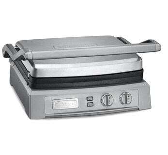 Foto 2 | Foto 2 | Plancha Eléctrica Cuisinart Gr-150p1 Deluxe De Acero Inoxidable - Venta Internacional.
