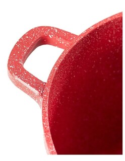 Foto 2 | Foto 2 | Olla Ultra Hot Spot Rojo Marmoleado 30cm Z603