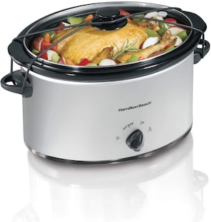 Foto 1 | Foto 1 | Venta Internacional- Olla de Cocción Lenta Portátil Sirve 8+ Hamilton Beach 7 QT Seguro para Lavavajillas