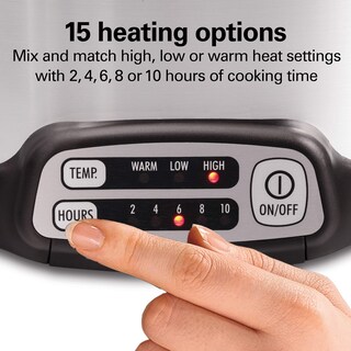 Foto 3 | Foto 3 | Olla de Cocción Lenta Hamilton Beach Plateado - Venta Internacional