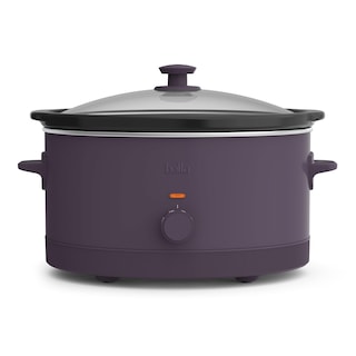 Foto 1 | Foto 1 | Olla De Cocción Lenta Bella, 6.0 L, Evergood, Cerámica Antiadherente, Ciruela - Venta Internacional.