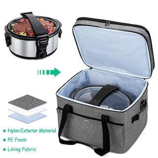 Foto 2 | Foto 2 | Bolsa De Viaje Para Olla De Cocción Lenta Yarwo, Grande, Compatible Con 8-10 Cuartos De Galón - Venta Internacional.