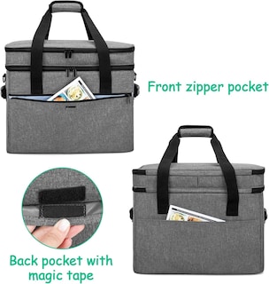 Foto 4 | Foto 4 | Bolsa De Viaje Para Olla De Cocción Lenta Yarwo, Grande, Compatible Con 8-10 Cuartos De Galón - Venta Internacional.