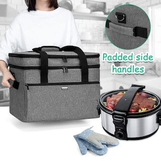 Foto 7 | Foto 7 | Bolsa De Viaje Para Olla De Cocción Lenta Yarwo, Grande, Compatible Con 8-10 Cuartos De Galón - Venta Internacional.