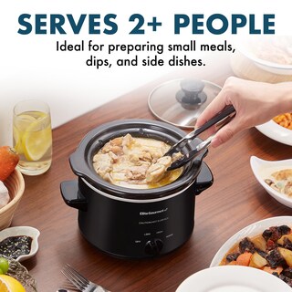 Foto 3 | Foto 3 | Olla de Cocción Lenta Elite Gourmet MST-250XB de Cerámica 1,5 L Negro - Venta Internacional