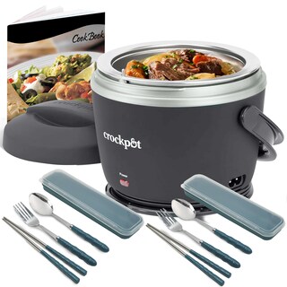 Foto 1 | Foto 1 | Fiambrera Eléctrica Portátil Crock-pot, Calentador De Alimentos, 591 Ml - Venta Internacional.