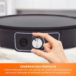 Foto 4 | Foto 4 | Parrilla Crepera Eléctrica 30cm Antiadherente Hukën Masterchef