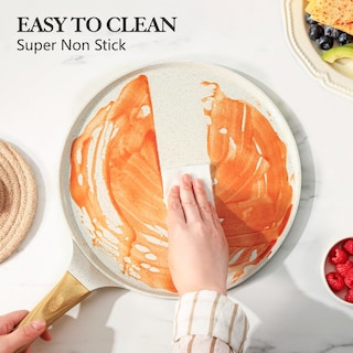 Foto 5 | Foto 5 | Sartén para Crepas Sensarte Antiadherente de 26 cm con Revestimiento Cerámico Esparcidor - Venta Internacional