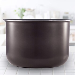 Foto 4 | Foto 4 | Olla Instantánea De Cerámica Con Revestimiento Antiadherente De 8 Litros, Color Gris - Venta Internacional.