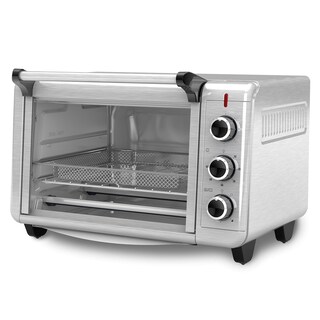 Foto 1 | Foto 1 | Horno Tostador Black+Decker Air Fry Convección 6 Rebanadas Plata