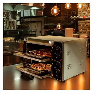Foto 2 | Foto 2 | Horno Electrico Industrial Pizza Pan 40 Cm 300w 350°c Gutstark Home