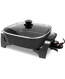 Foto 1 | Foto 1 | Sartén Eléctrica Elite Gourmet EG-6201 color Negro Tapa de Vidrio 7 L 120 Volts