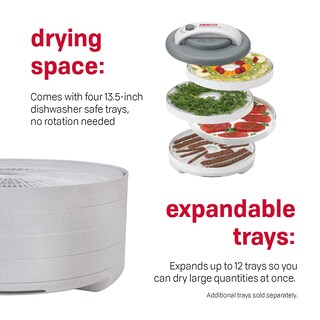 Foto 3 | Foto 3 | Deshidratador de Alimentos Nesco Fd-60 Gris Snackmaster Express 4 Bandejas - Venta Internacional