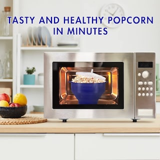 Foto 2 | Foto 2 | Máquina para Hacer Palomitas para Microondas Korcci Azul - Venta Internacional