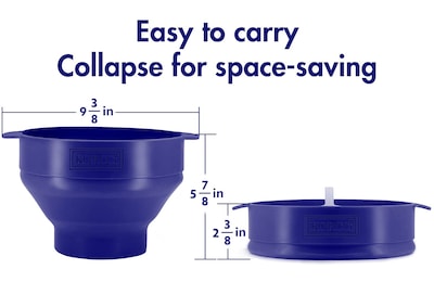 Foto 3 | Foto 3 | Máquina para Hacer Palomitas para Microondas Korcci Azul - Venta Internacional