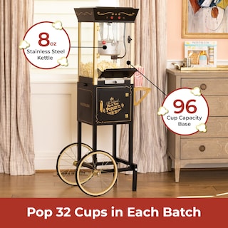 Foto 2 | Foto 2 | Carrito Profesional Popcorn Maker Nostalgia, 240 Ml, 32 Tazas - Venta Internacional.