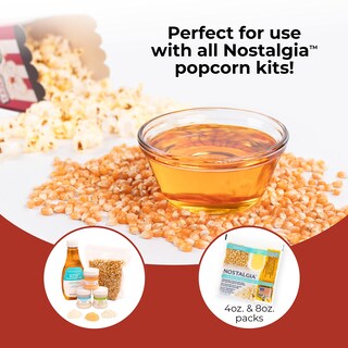 Foto 6 | Foto 6 | Carrito Profesional Popcorn Maker Nostalgia, 240 Ml, 32 Tazas - Venta Internacional.