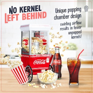 Foto 2 | Foto 2 | Popcorn Maker Nostalgia Coca-cola 12 Tazas Hot Air White - Venta Internacional.