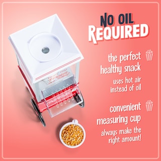 Foto 3 | Foto 3 | Popcorn Maker Nostalgia Coca-cola 12 Tazas Hot Air White - Venta Internacional.