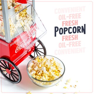Foto 4 | Foto 4 | Popcorn Maker Nostalgia Coca-cola 12 Tazas Hot Air White - Venta Internacional.