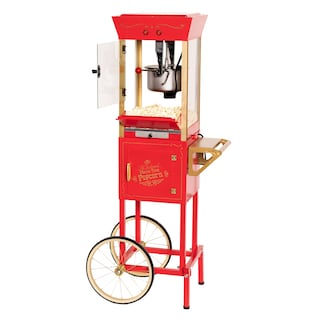 Foto 1 | Foto 1 | Carrito Profesional Popcorn Maker Nostalgia, 240 Ml, 32 Tazas, Color Rojo - Venta Internacional.