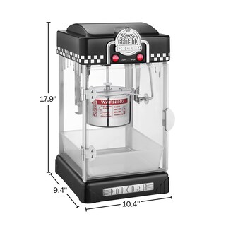 Foto 2 | Foto 2 | Máquina De Palomitas Little Bambino De 75 Ml Con Hervidor De Acero Inoxidable - Venta Internacional.