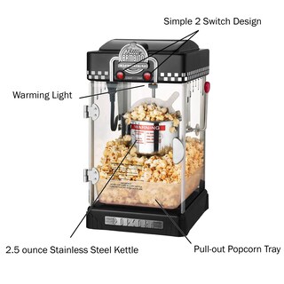 Foto 3 | Foto 3 | Máquina De Palomitas Little Bambino De 75 Ml Con Hervidor De Acero Inoxidable - Venta Internacional.