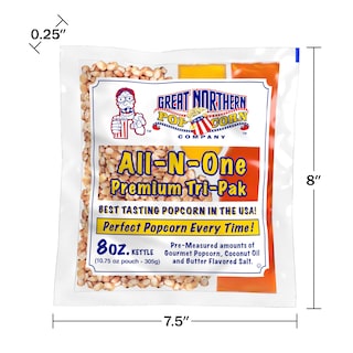 Foto 2 | Foto 2 | Popcorn Great Northern Popcorn, Todo En Uno, 10.75 Oz, 24 Cajas - Venta Internacional.
