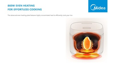 Foto 6 | Foto 6 | Arrocera Midea Multifunción 5 Litros 10 Tazas 860 W Antiadherente - Venta Internacional