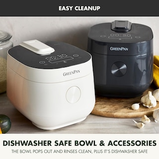 Foto 6 | Foto 6 | Arrocera Eléctrica Greenpan, Reductora De Carbohidratos, 4 Tazas, Negra - Venta Internacional.
