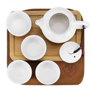 Foto 3 | Foto 3 | Juego De Té Con Estuche Eo Safe Imports Esi-18943 Color Blanco
