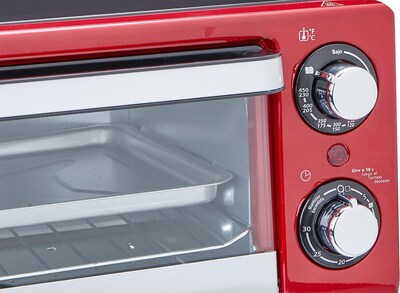Foto 4 | Foto 4 | Horno Tostador Electrico Oster Rojo 10 Litros Tssttv10ltr