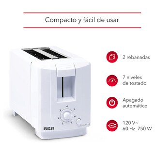 Foto 3 | Foto 3 | Tostador de Pan RCA Rc-t1 Blanco